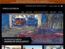 Tablet Screenshot of gwengutwein.com